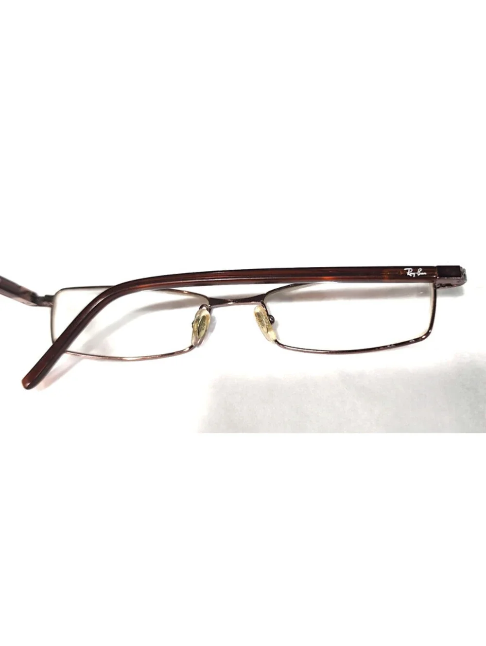 Ray Ban RB6103 2511 Brown Rectangular Eyeglasses 51-17 140